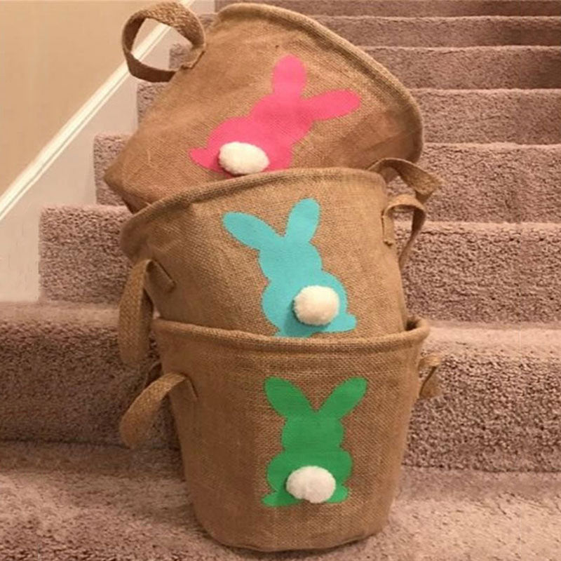 Orthodox Light Jute Easter Basket — product view 1