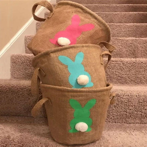 Orthodox Light Jute Easter Basket — product view 1