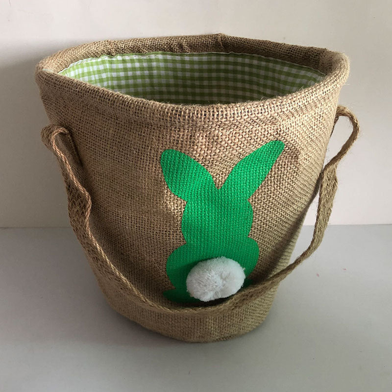 Orthodox Light Jute Easter Basket — product view 5