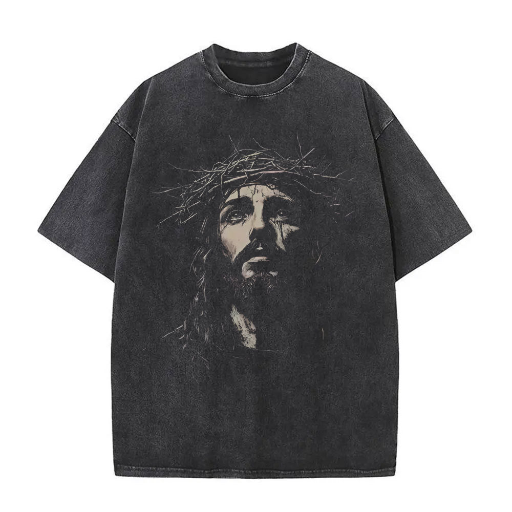 Orthodox Light Washed Faith Tee — product view 9