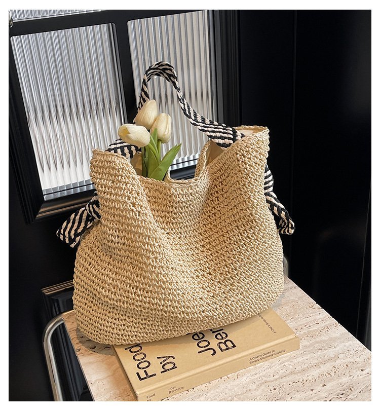 Orthodox Light Woven Shoulder Bag — product view 5