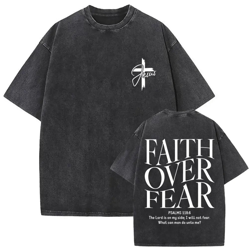 Orthodox Light Washed Faith Tee — product view 2