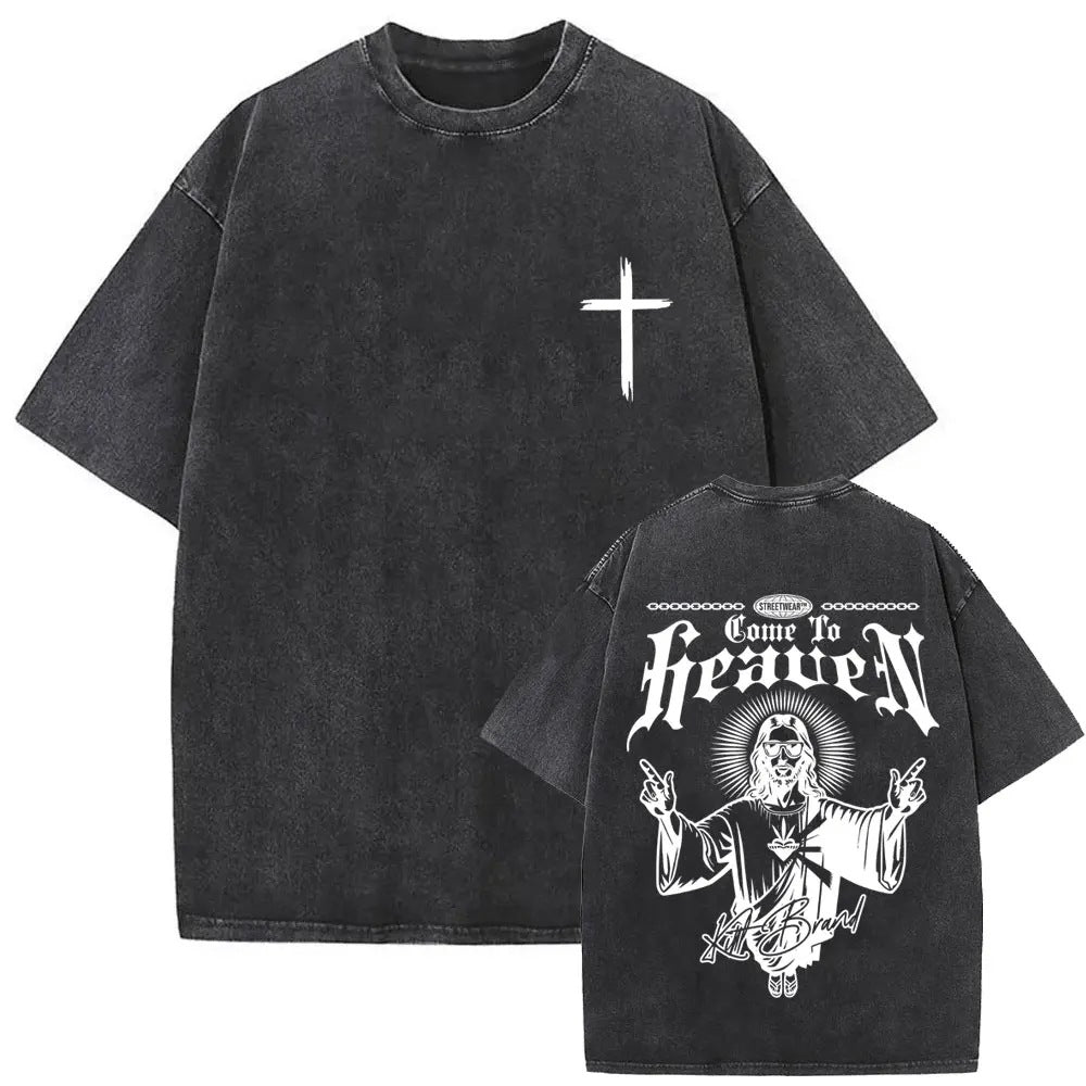 Orthodox Light Washed Faith Tee — product view 17