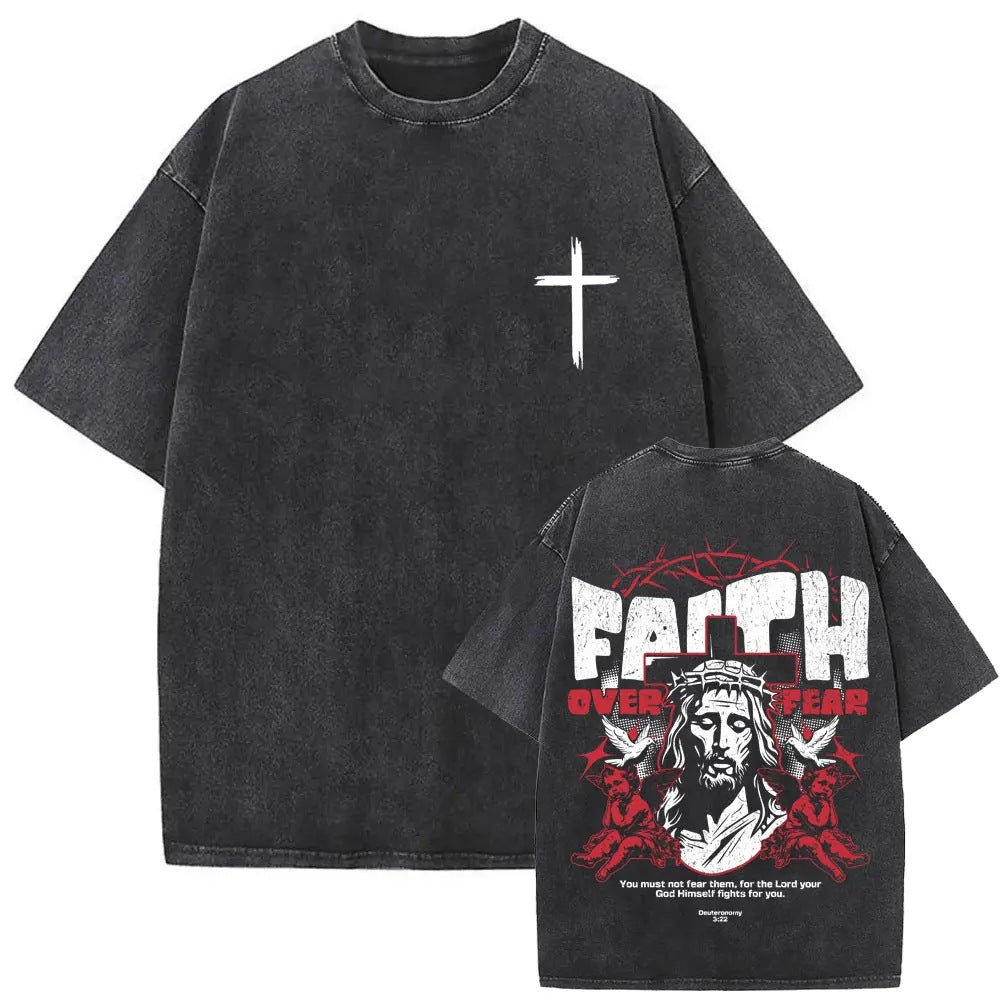 Orthodox Light Washed Faith Tee — product view 14