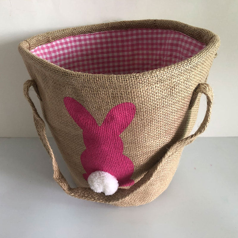 Orthodox Light Jute Easter Basket — product view 4