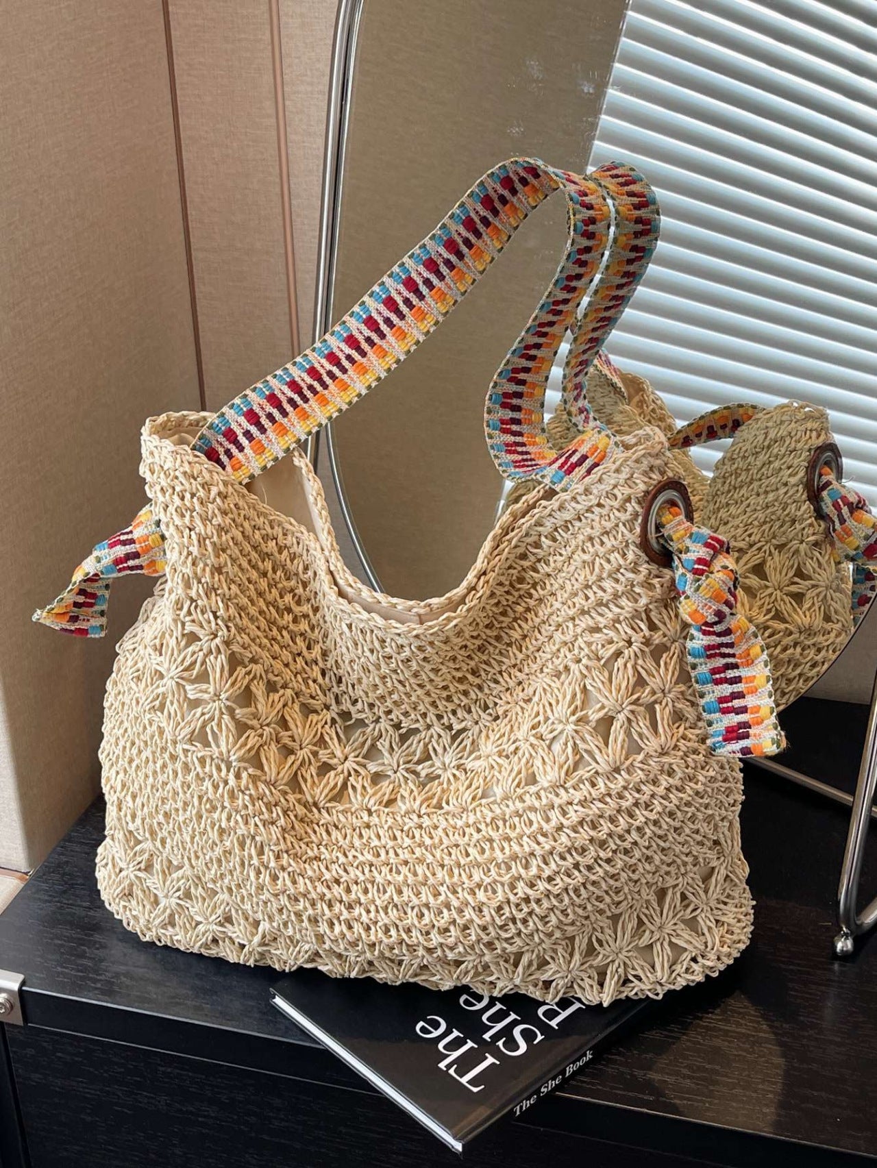 Orthodox Light Woven Shoulder Bag — product view 6