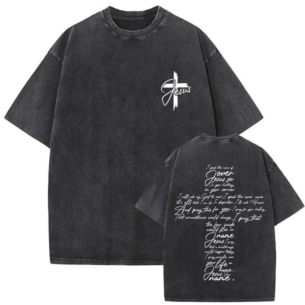 Orthodox Light Washed Faith Tee — product view 3